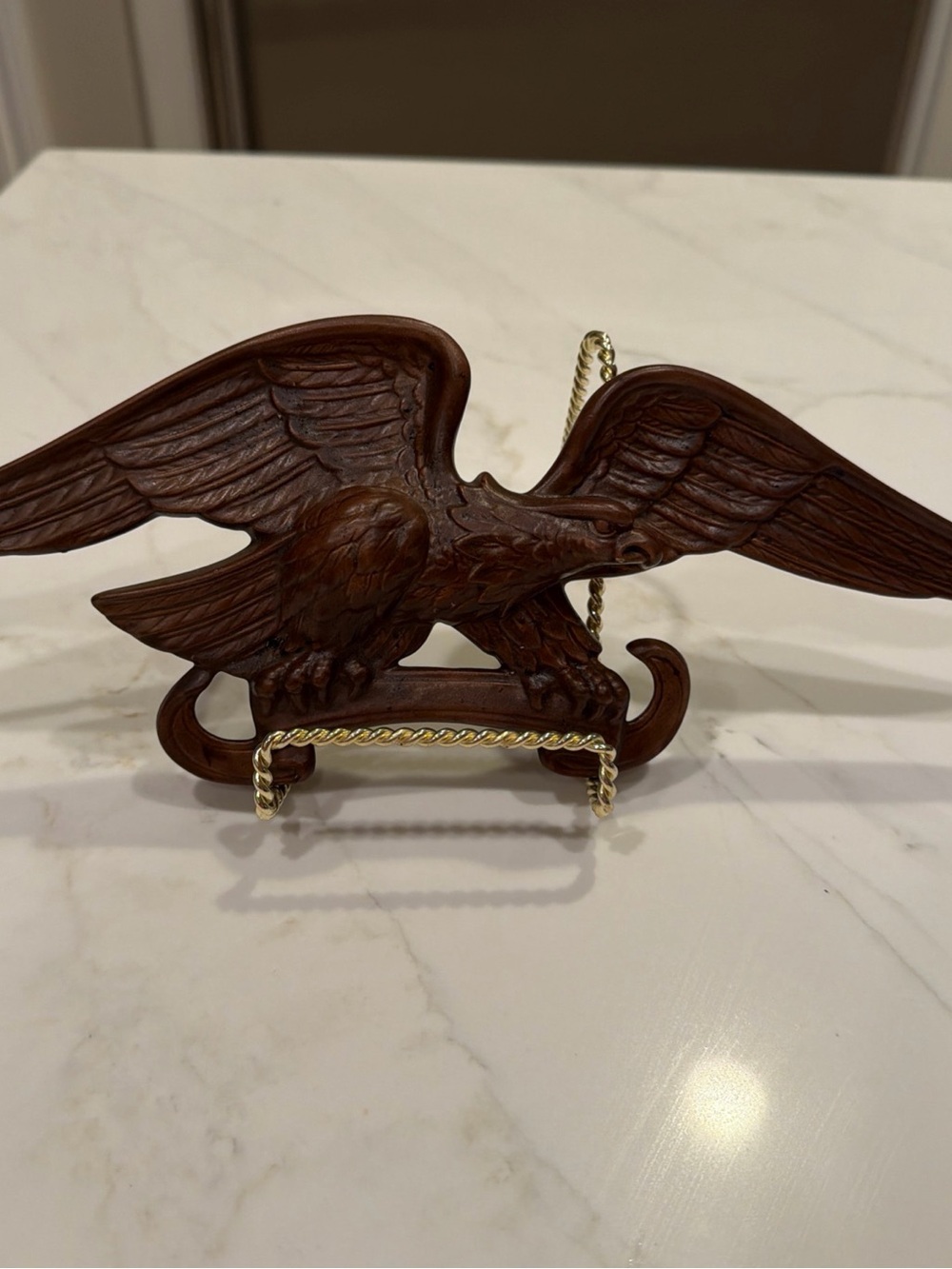 Holland Mold Vintage American Eagle 13” Wall Hanging Plaque